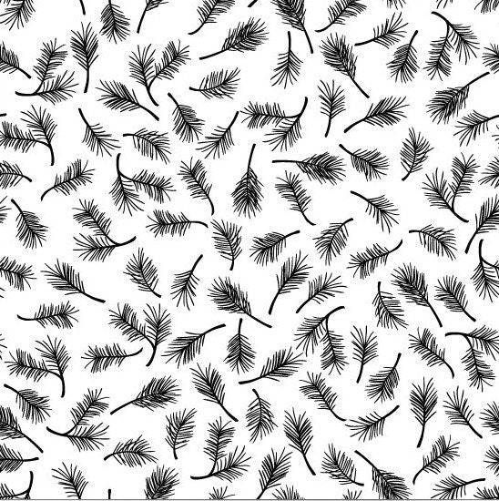 Christmas Tree Leaves Clear Stamp, DIY Scrapbooking (14x14cm)