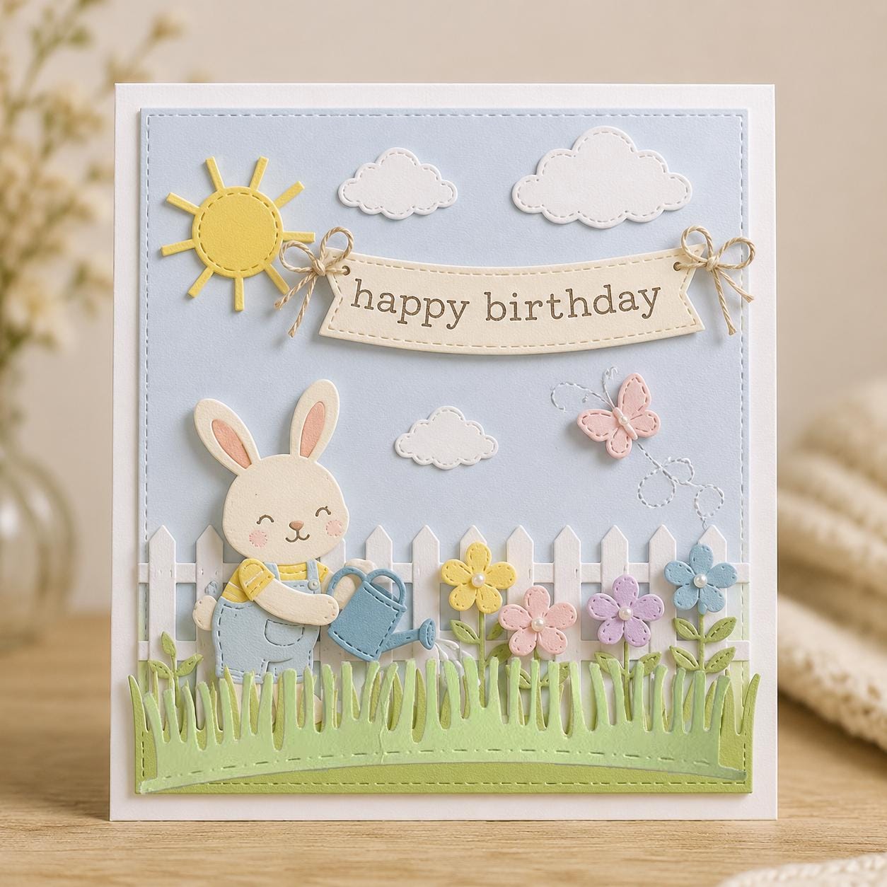 Party Balloon Banner Metal Cutting Dies for Scrapbook Cards