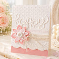 Polka Dot Embossing Folder, Card Making Texture Tool for Scrapbooking