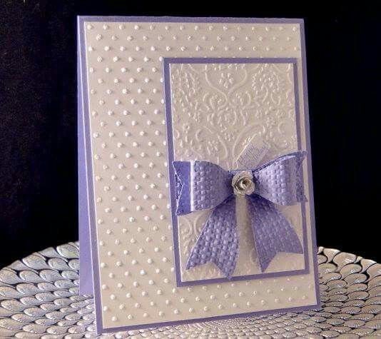 Polka Dot Embossing Folder, Card Making Texture Tool for Scrapbooking