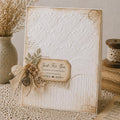 Flower Background Embossing Folder 125x180mm for Card Making & Scrapbooking