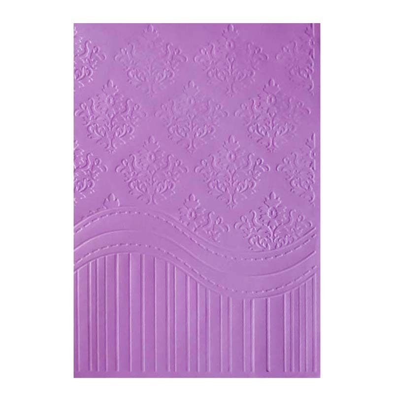 Flower Background Embossing Folder 125x180mm for Card Making & Scrapbooking