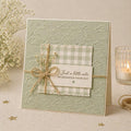 Cloud Background Embossing Folder, 125x180mm Card Texture