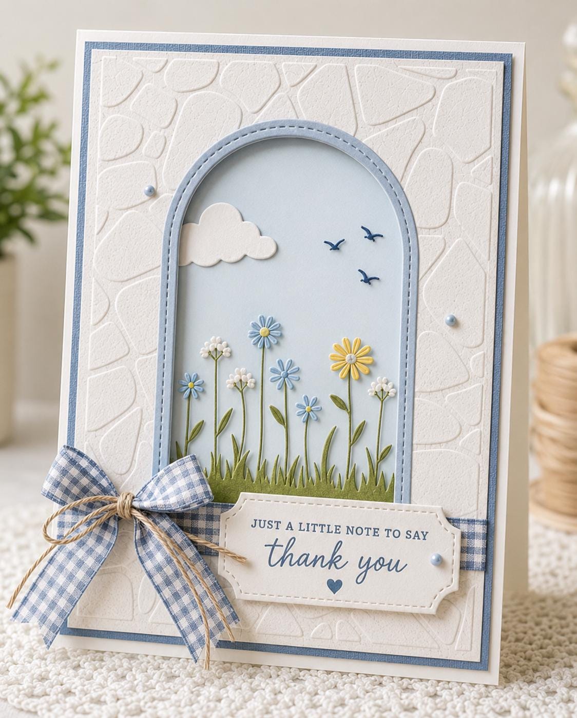Stone Embossing Folder, Card Making Texture Tool for Paper Crafts