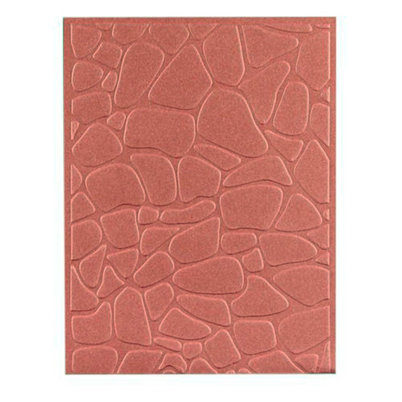 Stone Embossing Folder, Card Making Texture Tool for Paper Crafts