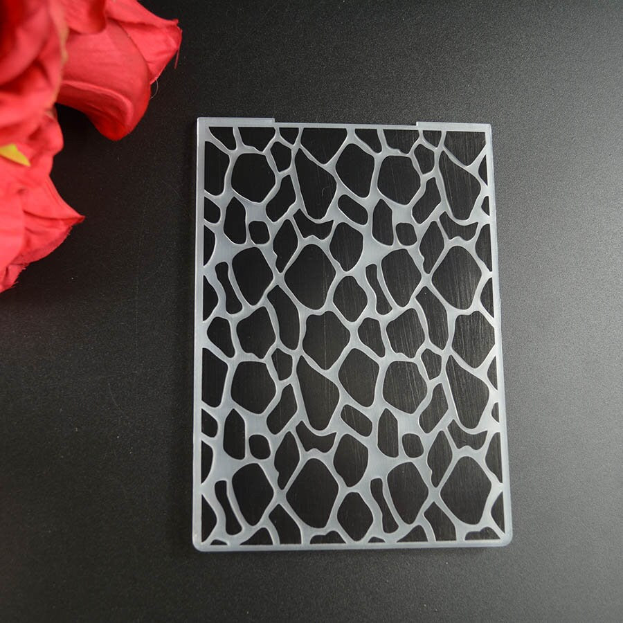 Stone Embossing Folder, Card Making Texture Tool for Paper Crafts