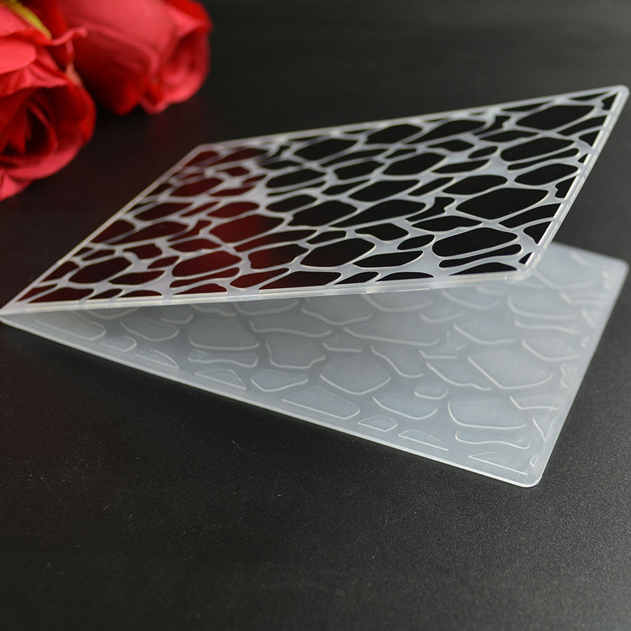 Stone Embossing Folder, Card Making Texture Tool for Paper Crafts