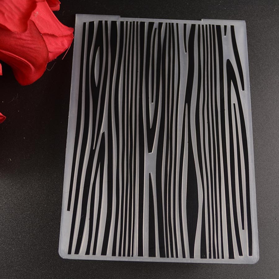 Wood Grain Embossing Folder for Card Making 105x148mm, Scrapbooking, Craft Supplies