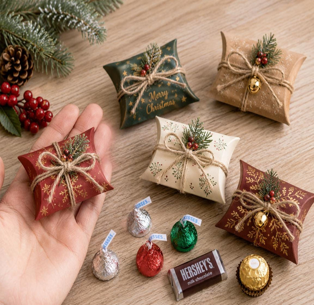 Mini Square Pillow Box Metal Cutting Die for Gift Boxes