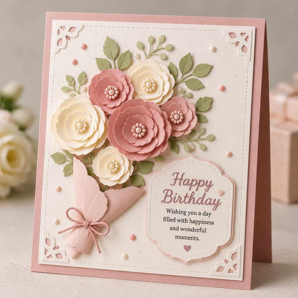 Flower Metal Cutting Dies: DIY Scrapbooking, Card Making