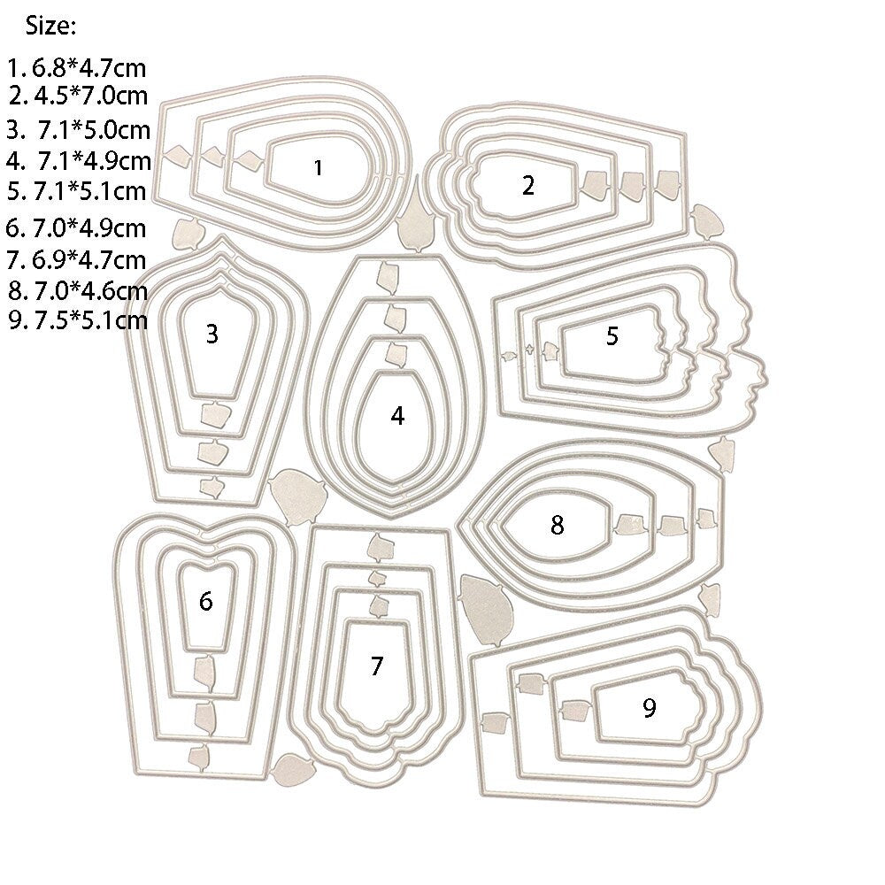 Flower Metal Cutting Dies: DIY Scrapbooking, Card Making