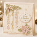 Christmas Ornaments Metal Die Cut: DIY Scrapbooking, Card Making
