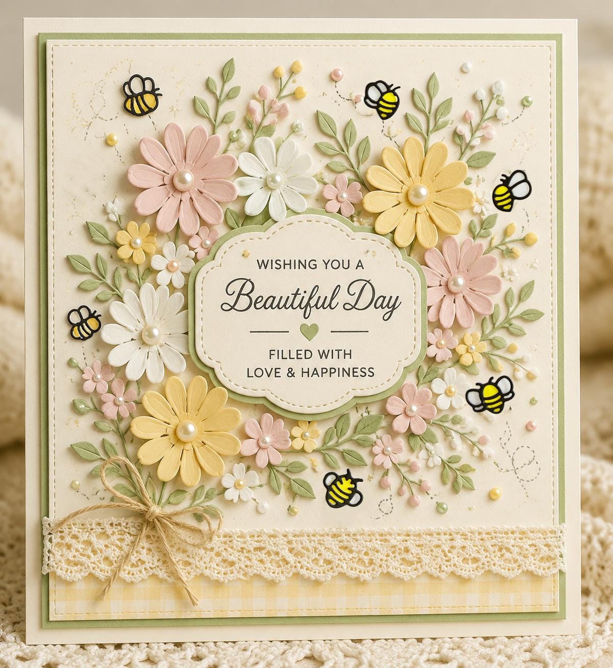 Honey Bee Metal Die Cut, DIY Scrapbooking Stencil