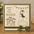 Winter Clear Stamp Set for DIY Scrapbooking, Card Making