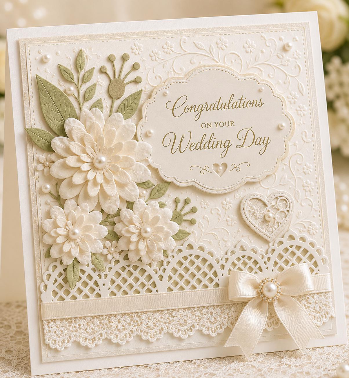 Flower Petals & Leaves Metal Die Cut, DIY Scrapbooking Stencil