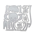 Kids Theme Metal Cutting Die for Cards and Crafts