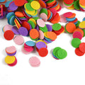 500 Acrylic Felt Circles, Mixed Colors for Sewing and DIY Crafts