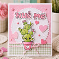 Cactus Clear Stamps, Succulent Silicone Stamps for Cards