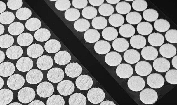 Self Adhesive Hook and Loop Dots, Strong Nylon Fasteners