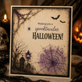 Spider Web Clear Stamp, Scrapbooking DIY (14x14cm)