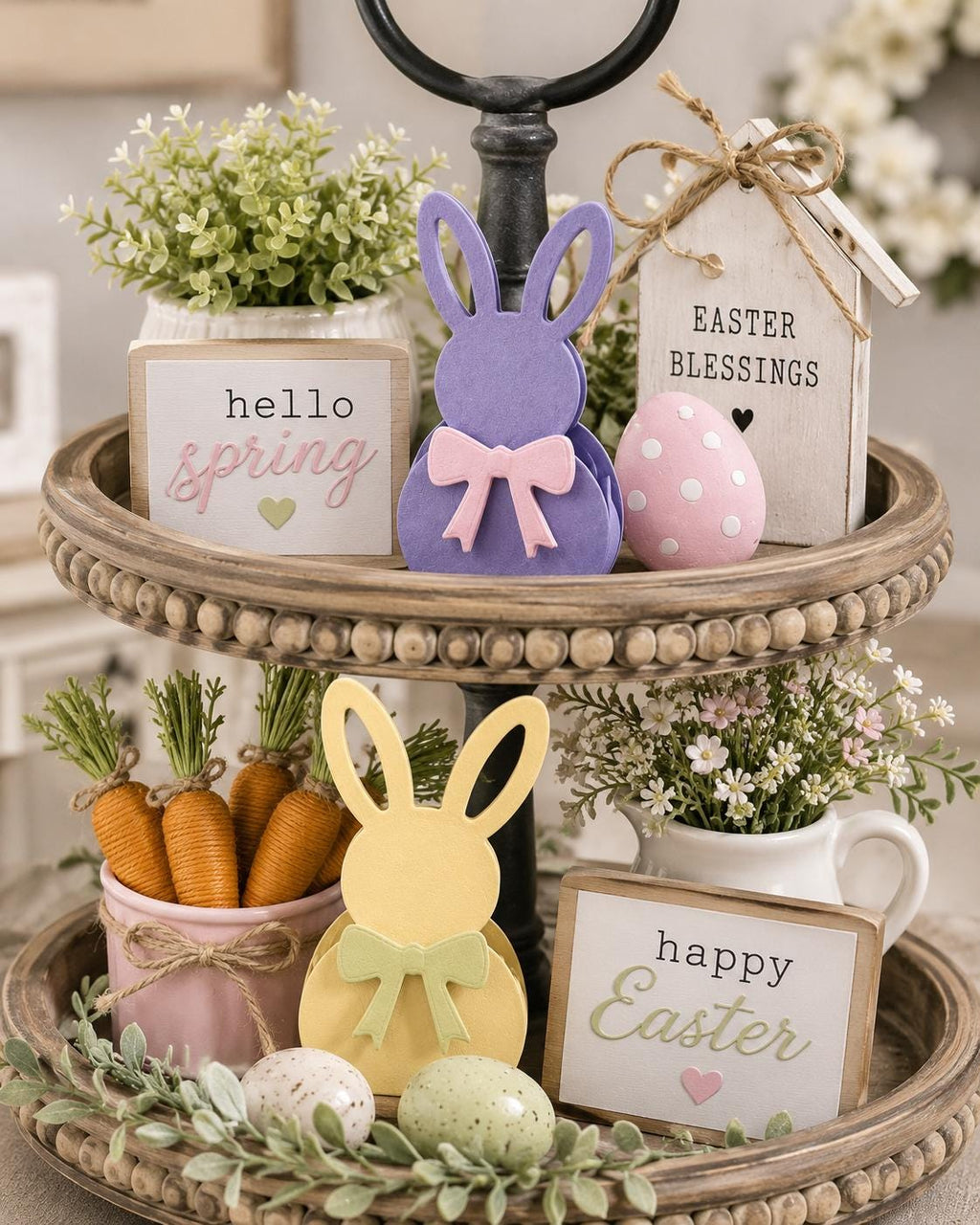 Rabbit Box Metal Cutting Die, Bunny Stencil for Scrapbook Cards