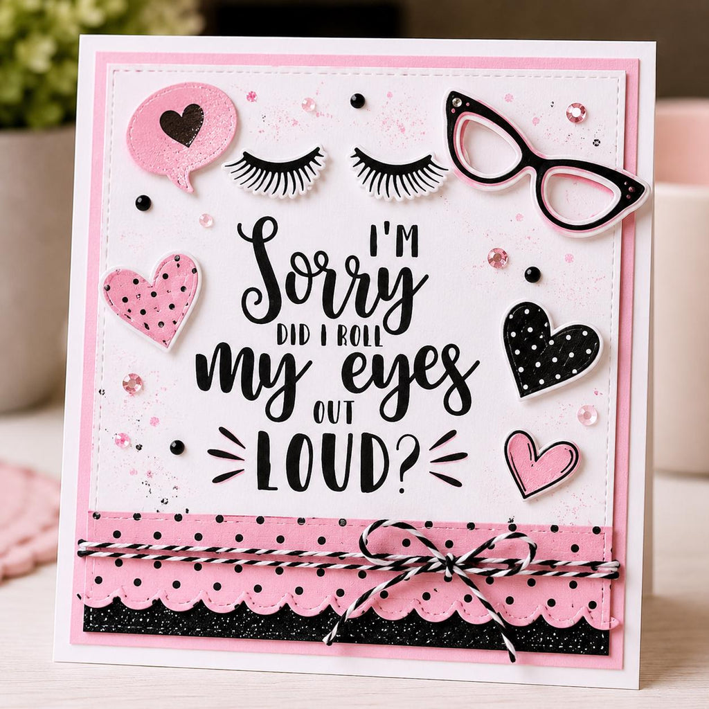 Snarky Sarcastic Clear Stamps, Funny DIY Planner Stamps