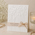 Flower Bouquet Embossing Folder for Card Making 105x148mm - Floral Craft Supplies