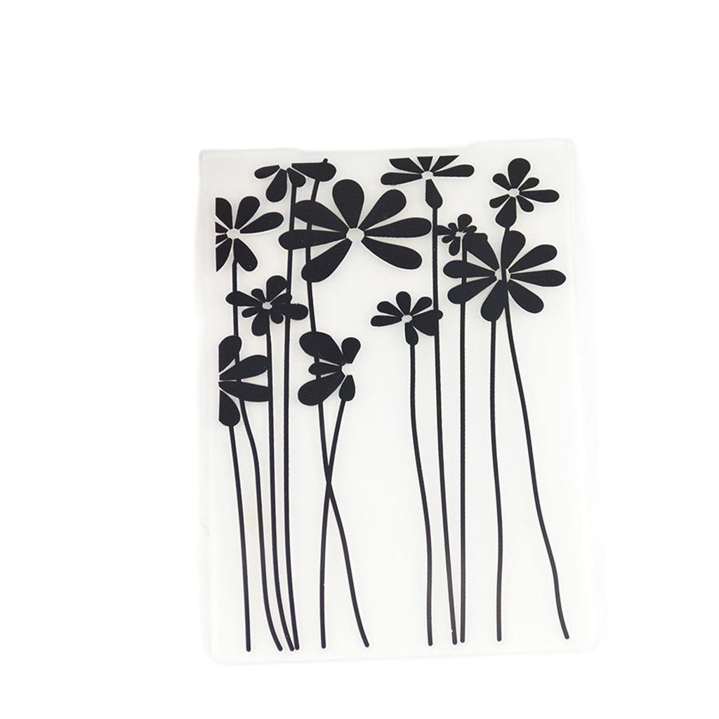 Flower Bouquet Embossing Folder for Card Making 105x148mm - Floral Craft Supplies