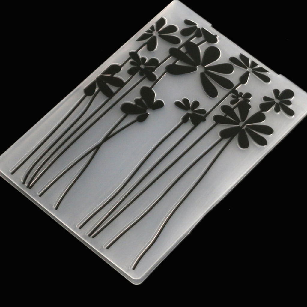Flower Bouquet Embossing Folder for Card Making 105x148mm - Floral Craft Supplies