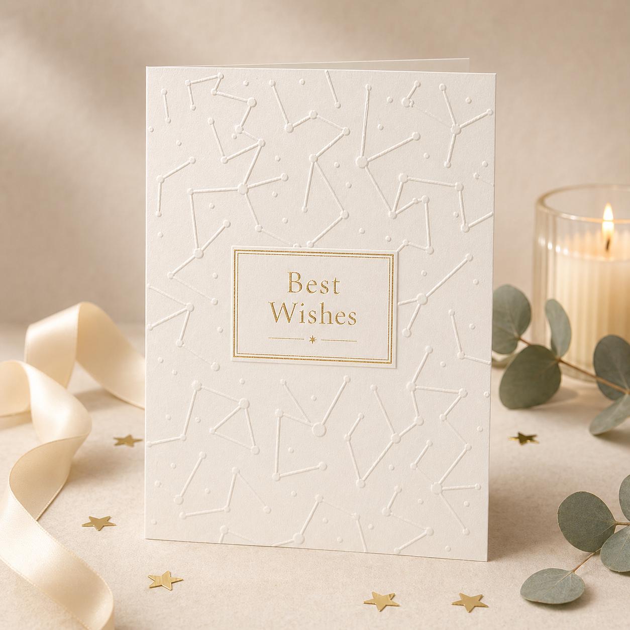 Constellation Embossing Folder for Card Making & Paper Crafts, 105x148mm Background Stencil