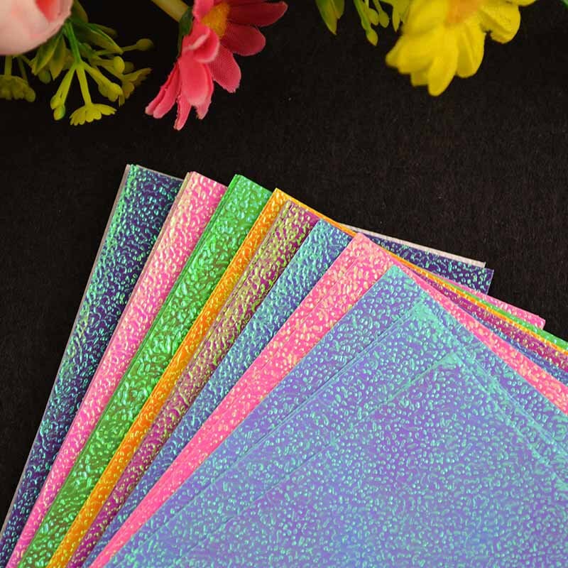 Iridescent Pearl Craft Sheets, Scrapbooking Card Making Supply, 50 Pack