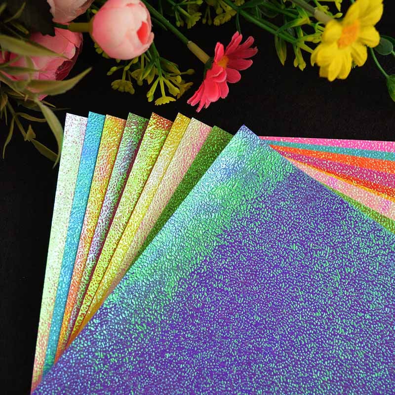 Iridescent Pearl Craft Sheets, Scrapbooking Card Making Supply, 50 Pack