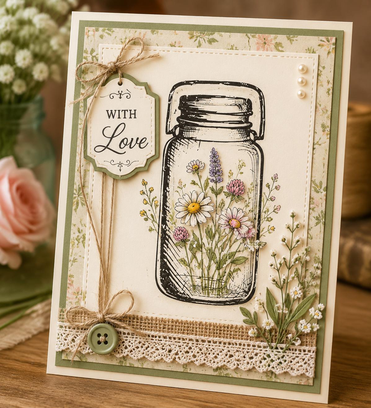 Fireflies Clear Silicone Stamp for DIY Scrapbooking (11x20cm)