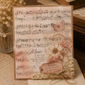 Music Notes Clear Stamp, DIY Scrapbooking, Card Making