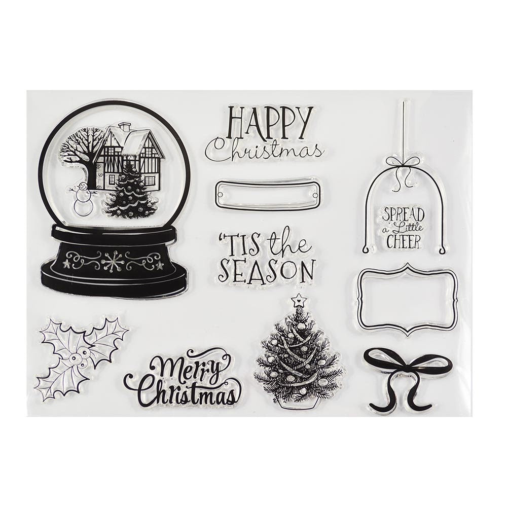 Christmas Clear Stamps | Scrapbooking, Card Making (16x20.5cm)