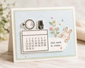 Calendar Date Clear Stamps for Scrapbooking & Card Making