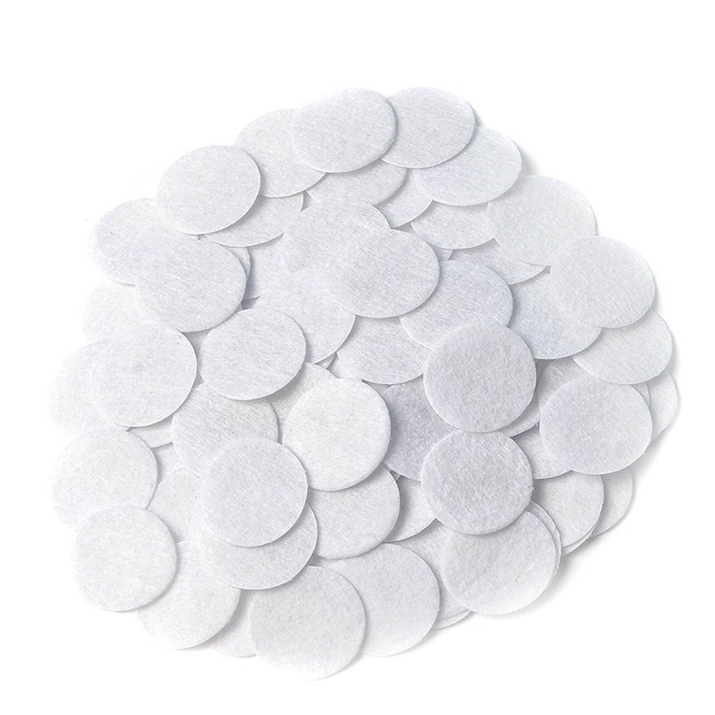 White Felt Circles (200pcs) - 4cm Acrylic Craft Supplies