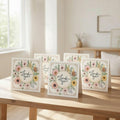 Thank You Flower Wreath Clear Stamp for Cards