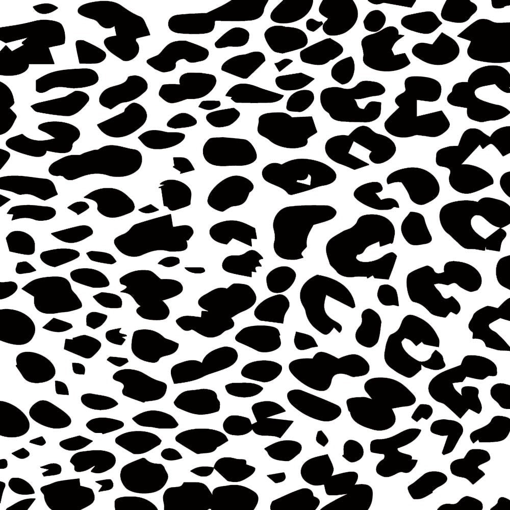 Leopard Print Clear Stamp, DIY Scrapbooking Stamp (5.6x5.6 inch)