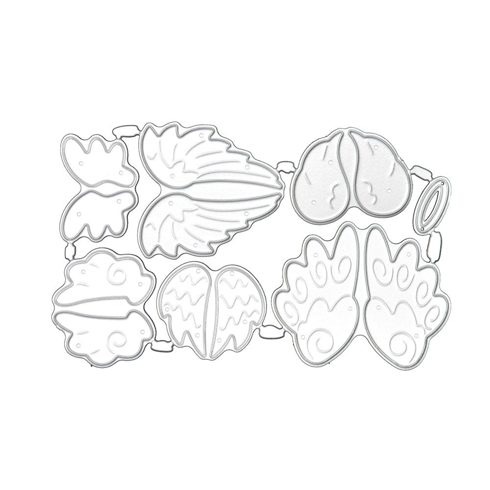 Angel Wings Metal Cutting Dies for Cards and Scrapbooking