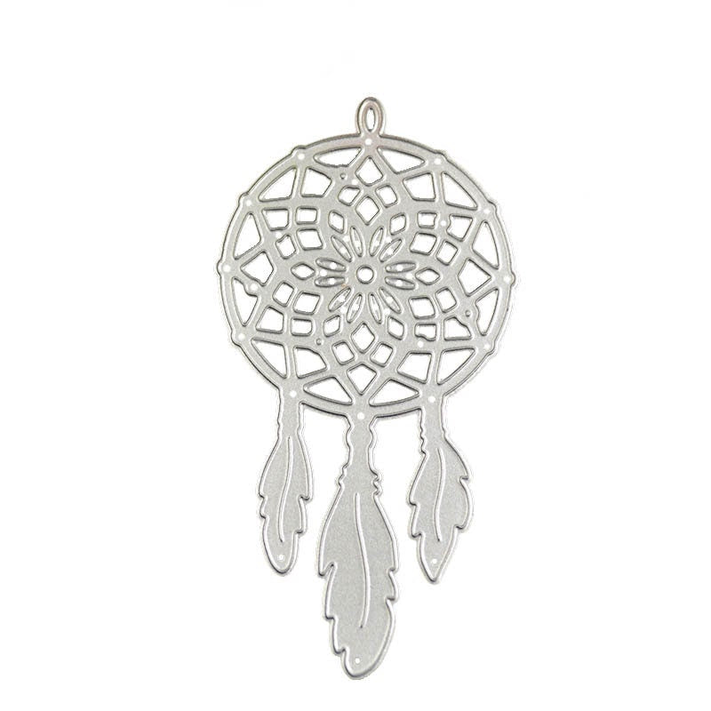 Dream Catcher Metal Cutting Die, Boho Stencil for Scrapbook Cards