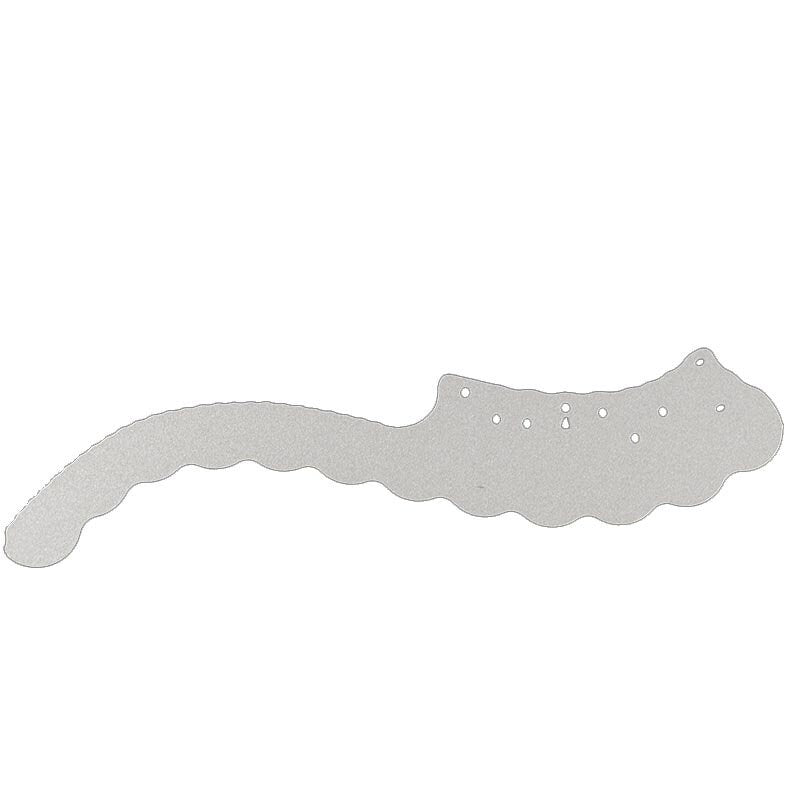 Thanks Wave Edge Border Die Cut, Scrapbooking Card Stencil