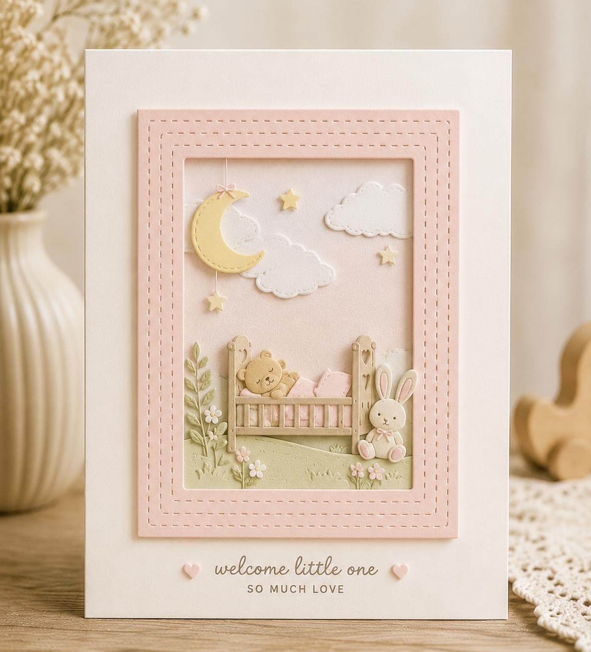 Stitched Frame Metal Cutting Dies for Cards and Scrapbooking