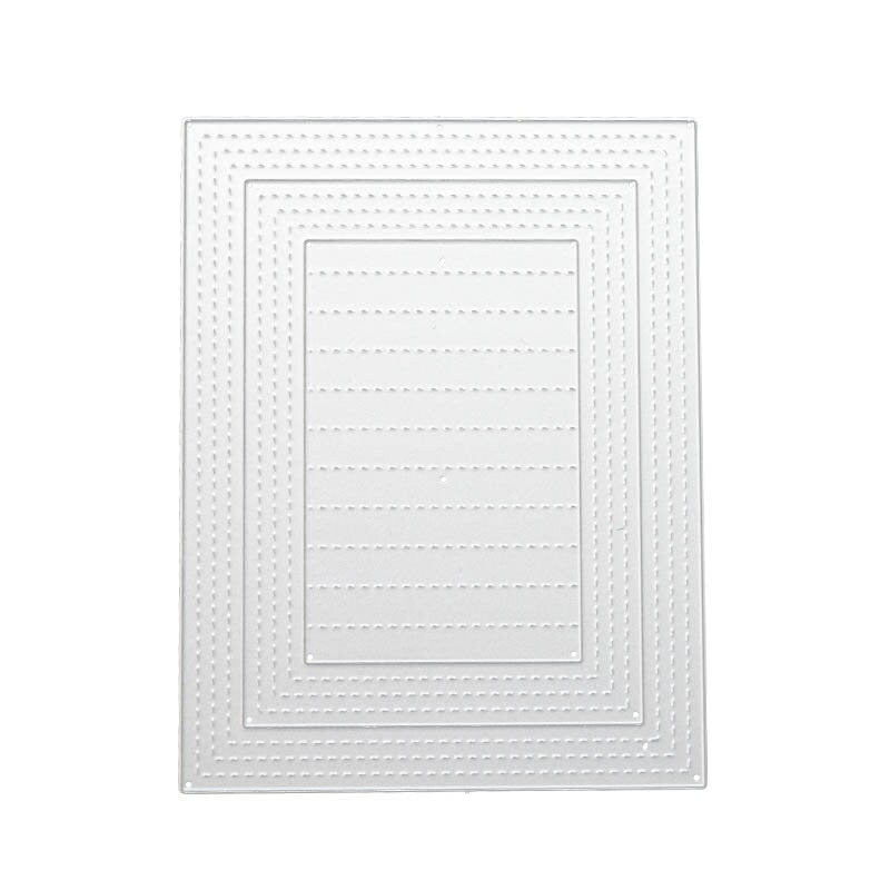 Stitched Frame Metal Cutting Dies for Cards and Scrapbooking